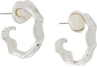 Coup De Coeur Liquid Pearl Hoop earrings