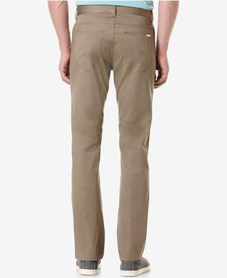 Perry Ellis Men's Slim-Fit Solid Sateen Pants