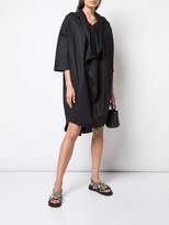 Thumbnail for your product : The Celect flared poncho dress