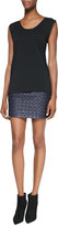 Thumbnail for your product : Richard Chai Andrew Marc x Sportswear Leather Mini Skirt