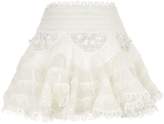 Thumbnail for your product : Zimmermann Whitewave Doily Mini Skirt