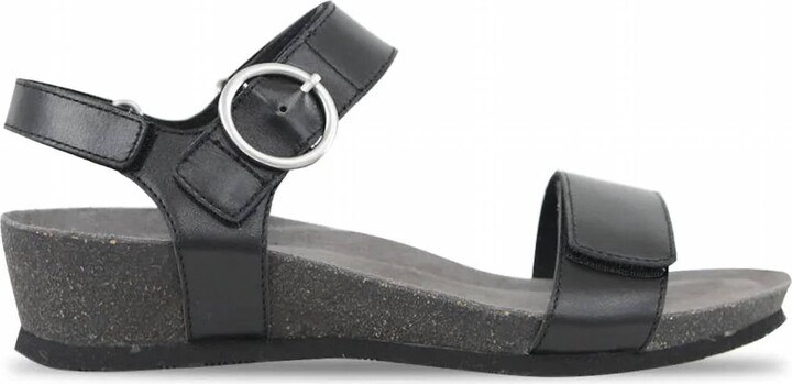 Women's Sintra Sandal In Black Calf Leather