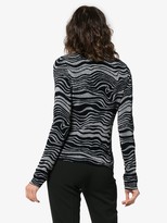 Thumbnail for your product : Sies Marjan Roos Waves jacquard knit turtleneck