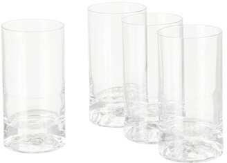 Nude Glass Club Small Highball Glasses, 280 mL