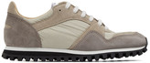 Thumbnail for your product : Spalwart Beige and Grey Marathon Trail Low Sneakers