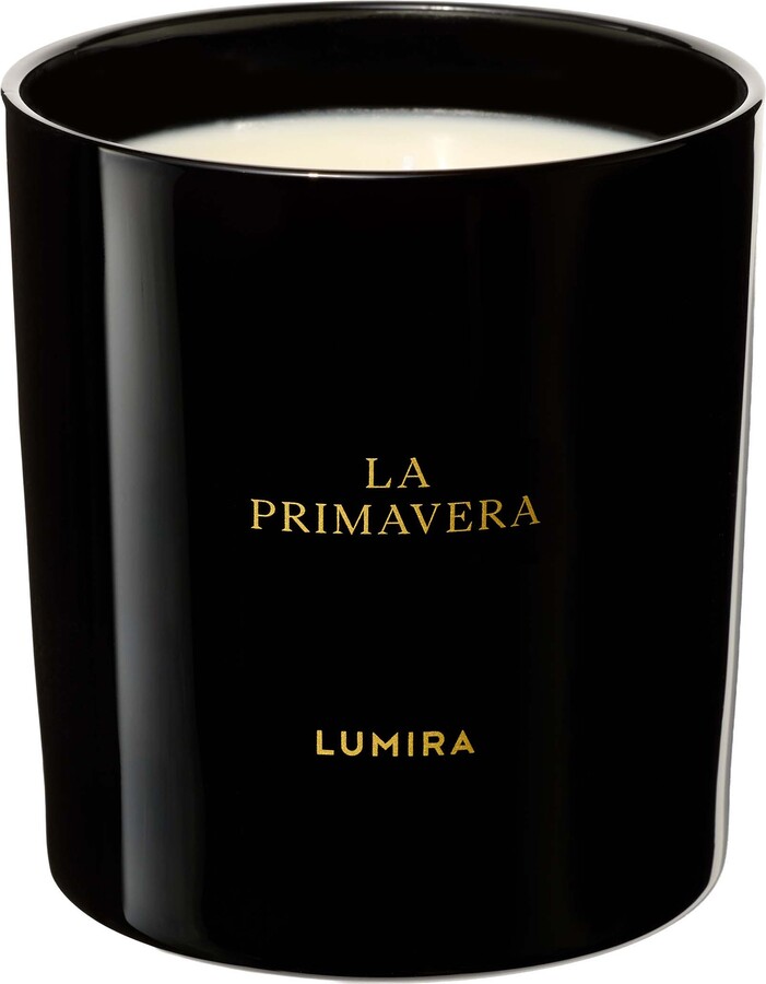 LUMIRA La Primavera Black Candle 10.5 oz
