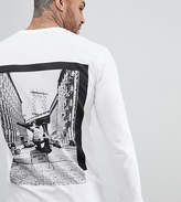 Thumbnail for your product : Co Brooklyn Supply Brooklyn Supply Skater Long Sleeve T-Shirt With Back Print