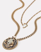Thumbnail for your product : Alexander McQueen Signature Long Layered Chain Necklace
