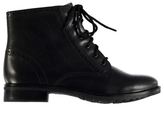Thumbnail for your product : Kangol Womens Lizzy Boots Lace Up Leather Everyday Casual Slight Heel Shoes