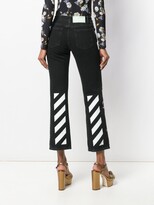 Thumbnail for your product : Off-White Diagonal Flowers Jeans