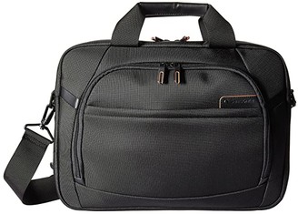 Samsonite PRO 4 DLX 15.6 Laptop Slim Brief (Black) Briefcase Bags