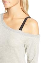 Thumbnail for your product : Pam & Gela One-Shoulder Sweatshirt
