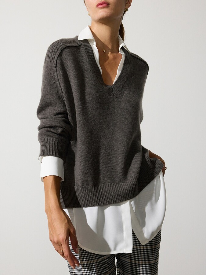Brochu Walker The Looker Layered V-Neck
