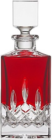 Waterford Lismore Red Square Decanter 24-oz.