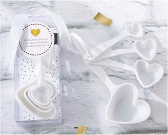 Kate Aspen Set Of 6 Heart Plastic Measuring Spoons