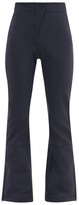 Thumbnail for your product : Fusalp Tipi Iii High-rise Flared Soft-shell Ski Trousers - Navy