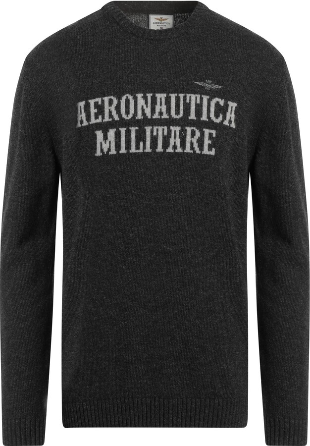 Aeronautica Militare Sweater Steel Grey - ShopStyle
