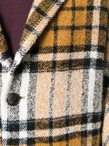 Thumbnail for your product : Hevo woven tartan overcoat