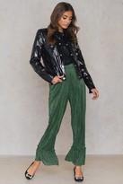 Thumbnail for your product : NA-KD Pleated Frill Pants