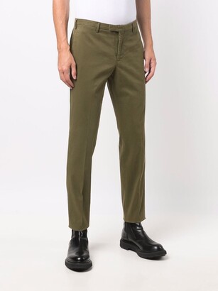Pt01 Mid-Rise Slim-Fit Trousers