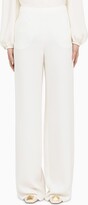 Ivory Wool Trousers 
