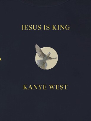 Yeezy 'Jesus is king' Dove crew-neck sweatshirt
