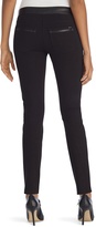 Thumbnail for your product : White House Black Market Luxe Leather Front Black Legging