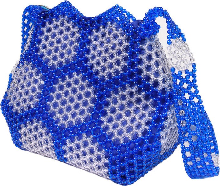 LU BY LU Omi Beaded Recycled Plastic Messenger Bag ShopStyle