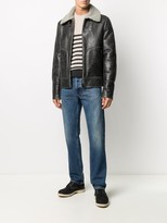 Thumbnail for your product : Salvatore Santoro Contrast-Collar Jacket