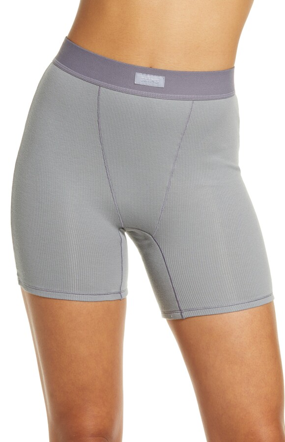 SKIMS Cotton Rib Boxers ShopStyle Plus Size Intimates