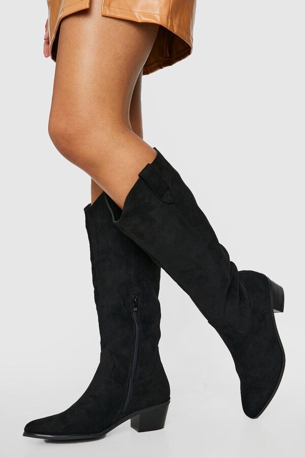 boohoo wedge boots