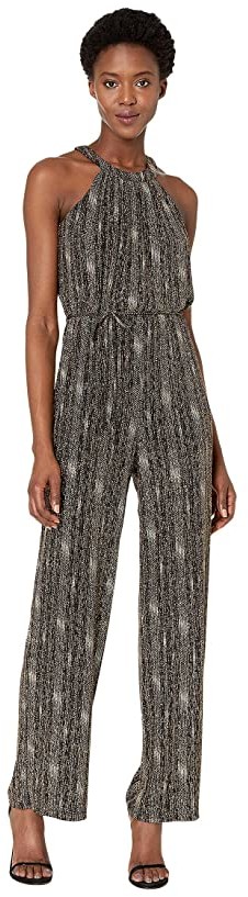 black and gold womens jumpsuit