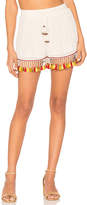 Thumbnail for your product : Band of Gypsies Tassel Trim Shorts
