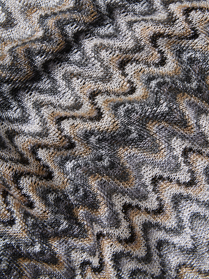 Missoni Crochet Cap Sleeve Poncho