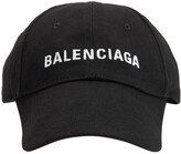 Thumbnail for your product : Balenciaga Logo Embroidered Cotton Baseball Hat