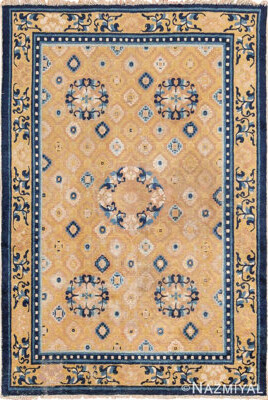 Nazmiyal Collection Mid 19Th Century Small Chinese Ningxia Rug