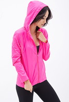 Thumbnail for your product : Forever 21 Mesh Back Windbreaker Jacket