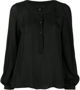 Thumbnail for your product : Nili Lotan Buttoned Silk Blouse