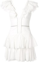 manning cartell rebel white mini dress