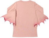Thumbnail for your product : Stella McCartney Kids Dragon Print Cotton Sweatshirt Dress