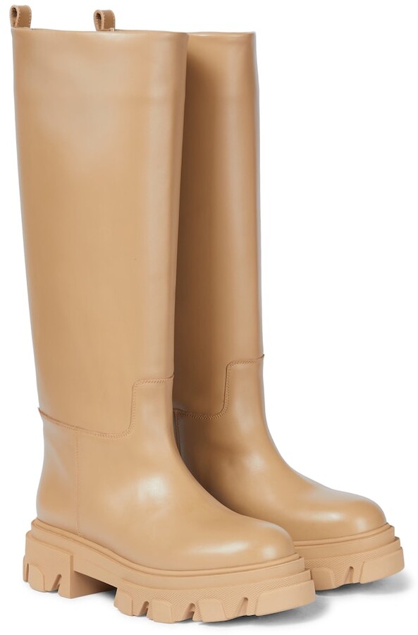 Gia Borghini GIA X PERNILLE TEISBAEK Perni 07 leather knee-high boots