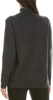 Thumbnail for your product : Lafayette 148 New York Zip Front Wool-Blend Cardigan