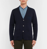 Thumbnail for your product : John Smedley Oxland Slim-Fit Merino Wool Cardigan