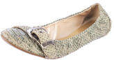 Thumbnail for your product : Christian Dior Python Flats