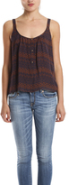 Thumbnail for your product : A.L.C. Lana Top in Nutmeg Ikat Silk