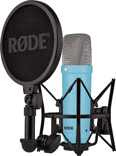 RODE Microphones RODENT1SignatureSeriesCondenserMicrophone-Blue