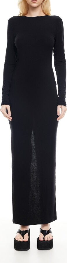 Lioness Muse Open Back Long Sleeve Maxi Dress