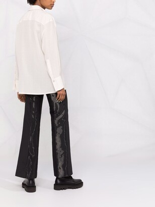 Givenchy 4G-print long-sleeve shirt