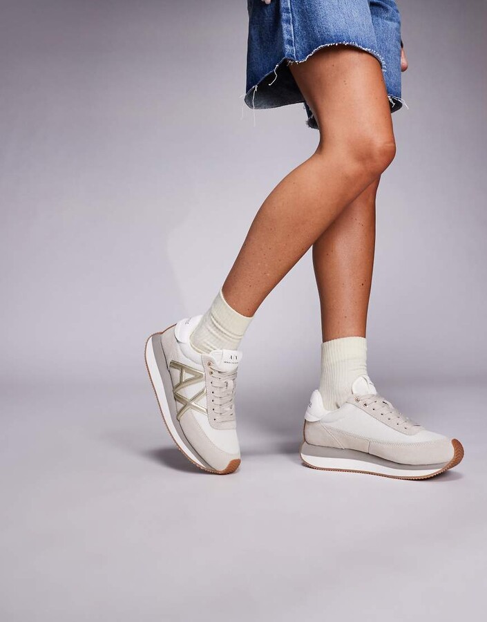 Scripter Nokwol Platform Sneakers Platform Trainers Nokwol White