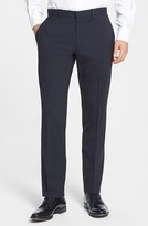 Thumbnail for your product : Theory 'Marlo' Flat Front Stretch Wool Trousers